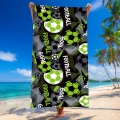 Ręcznik Plażowy Kąpielowy 100x180 SUMMER XXL Piłka Football