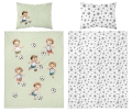 Komplet do łóżeczka 90x120 Kołdra + Pościel Piłkarzyki mali piłkarze  