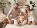 Poduszka pozycjonująca RELAX LINEN dł. 190cm ciemna szara