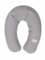 Poduszka pozycjonująca RELAX PRESTIGE MUŚLIN dł.190 szara