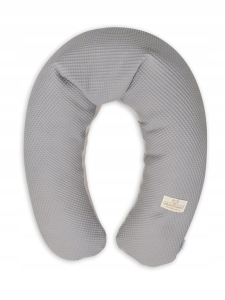 Poduszka pozycjonująca RELAX PRESTIGE MUŚLIN dł.190 szara