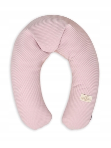 Poduszka pozycjonująca RELAX PRESTIGE MUŚLIN dł.190 różowa