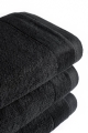 Ręcznik Vito 70x140 Czarny 550g  100% bawełna 