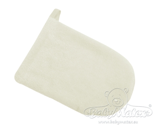 Myjka frotte 115x22 BAMBOO kremowa