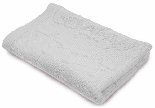 Kocyk dziecięcy PLAID 75x100 BabyMatex szary