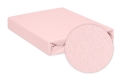 Podkład higieniczne Prześcieradło Nieprzemakalne 140x200x20 Frotte różowe