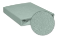 Prześc. frotte z gumą roz. 130/140x190/200x20 miętowe PREMIUM