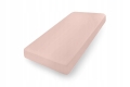  Prześcieradło Jersey z gumą 150/160x190/200 PREMIUM Różowe Pudrowe