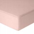  Prześcieradło Jersey z gumą 150/160x190/200 PREMIUM Różowe Pudrowe