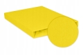  Prześcieradło Jersey z gumą 150/160x190/200 PREMIUM Żółte
