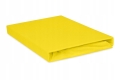  Prześcieradło Jersey z gumą 150/160x190/200 PREMIUM Żółte