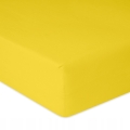  Prześcieradło Jersey z gumą 90/100x190/200 PREMIUM Żółte