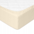  Prześcieradło Jersey z gumą 90x190/200x30 Beżowe PREMIUM