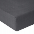  Prześcieradło Jersey z gumą 90x190/200x30 Grafitowe PREMIUM 