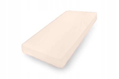 Prześcieradło Jersey Z Gumą 180/190x190/200x30 Jasne Beżowe PREMIUM