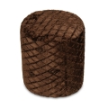 Pufa Luxima 45cm Brązowa