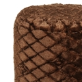 Pufa Luxima 45cm Brązowa
