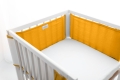 Ochraniacz Do Łóżeczka BUMP AIR MUSLIN 180x30 Musztardowy/Żółty