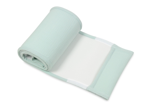 Ochraniacz Do Łóżeczka BUMP AIR MUSLIN 180x30 Miętowy