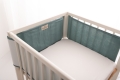 Ochraniacz Do Łóżeczka BUMP AIR MUSLIN 180x30 Zielony Morski