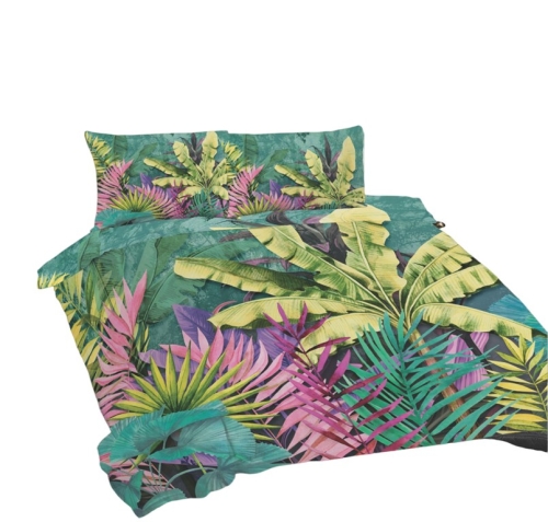 Pościel Bawełniana 160x200 UNIVERSAL Dżungla