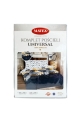 Pościel Bawełniana 220x200 UNIVERSAL Kwiaty na granacie 