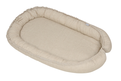 Materacyk Pozycjonujący PRESTIGE LINEN DESIGN 80x55 Len Beżowy