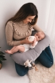 Poduszka Pozycjonująca Mini Relax Muślinowa dł. 150 Ciemna Szara