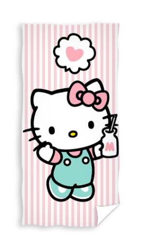 Ręcznik Plażowy Kąpielowy 70x140 Hello Kitty