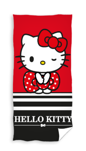 Ręcznik Plażowy Kąpielowy 70x140 Hello Kitty