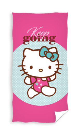 Ręcznik Plażowy Kąpielowy 70x140 Hello Kitty