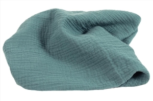 Kocyk Otulacz 80x120 MUŚLIN Turkusowy