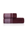 Ręcznik Sofia 70x140 burgund 500g  100% bawełna 