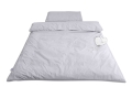 Komplet pościeli dziecięcej bambusowej 100x135 Bamboo Szara