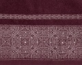 Ręcznik Sofia 70x140 burgund 500g  100% bawełna 