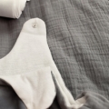 Śpiworek dziecięcy 80cm MUŚLIN SLEEP Pudrowy