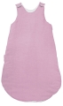Śpiworek dziecięcy 80cm MUŚLIN SLEEP Pudrowy
