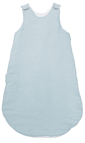 Śpiworek dziecięcy 80cm MUŚLIN SLEEP Miętowy