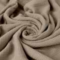 Śpiworek dziecięcy 80cm MUŚLIN SLEEP Beżowy Taupe