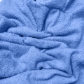 Kąpielowe okrycie niemowlęce 70x140 PONCHO JUNIOR Niebieskie