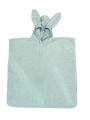 Kąpielowe okrycie niemowlęce 70x140 PONCHO JUNIOR Szare