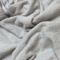 Kąpielowe okrycie niemowlęce 70x140 PONCHO JUNIOR Szare
