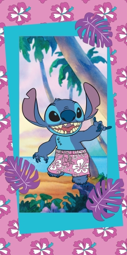 Ręcznik Plażowy Kąpielowy 70x140 Stitch HIT  