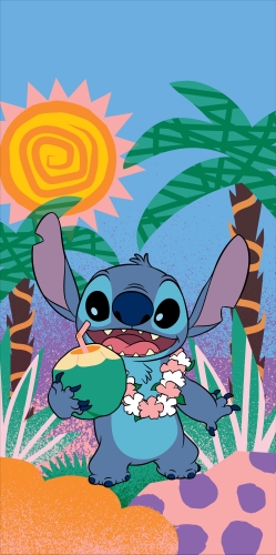 Ręcznik Plażowy Kąpielowy 70x140 Stitch HIT  