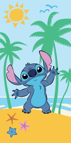 Ręcznik Plażowy Kąpielowy 70x140 Stitch HIT