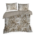 Pościel Satynowa 220x200 Kwiaty 