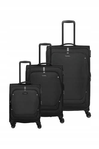 Zestaw Walizek Travelite Umbria L+M+S Czarny