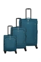 Zestaw Walizek Travelite Umbria L+M+S Petrol Niebieski