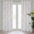 Firana gotowa 140x250 Bessy Kwiaty na przelotkach