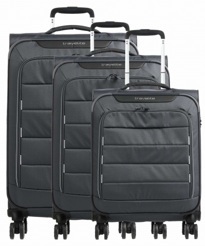 Zestaw Walizek Travelite Skaii S+M+L Szary travelite
